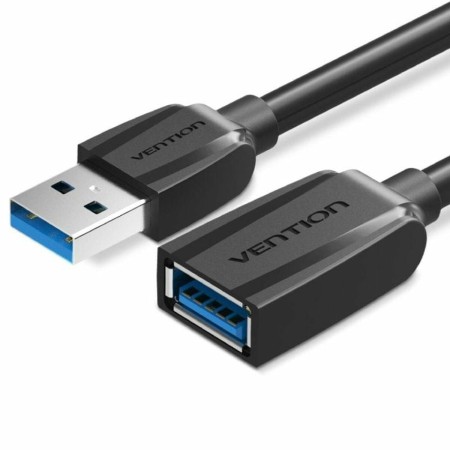Câble Rallonge à USB Vention VAS-A45-B050 Noir 50 cm