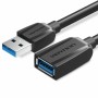 Câble Rallonge à USB Vention VAS-A45-B150 Noir 1,5 m