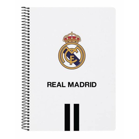 Libreta de Anillas Real Madrid C.F. Real Madrid 80 Hojas