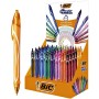 stylo à encre liquide Bic 964785 1 mm Multicouleur (48 Unités)