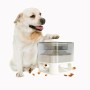 Comedero para Perro Doggy Village Auto-Buffet Blanco 50 x 28 x 50 cm