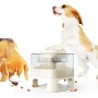 Mangeoire pour chiens Doggy Village Auto-Buffet Blanc 50 x 28 x 50 cm