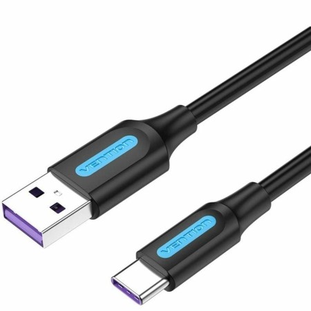 Câble USB A vers USB-C Vention CORBG Noir 1,5 m