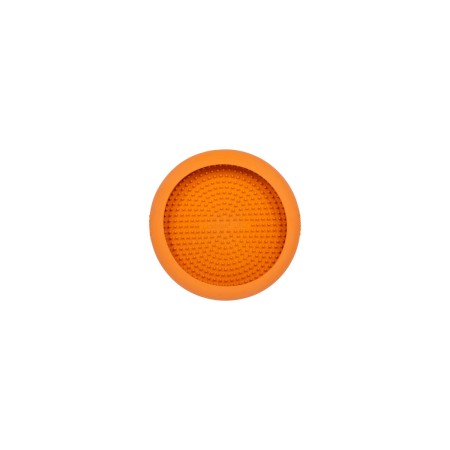 Mangeoire pour chiens Lickimat Orange Caoutchouc Moderne