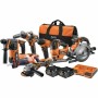 Set de taladro y accesorios AEG Powertools