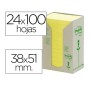 Notas Adhesivas Post-it FT510110388 Amarillo 38 x 51 mm