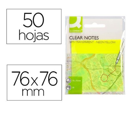 Notes Adhésives Q-Connect KF10369 Blanc 76 x 76 mm