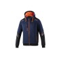 Sudadera con Capucha Hombre Sparco S02414BMAF3L Azul marino