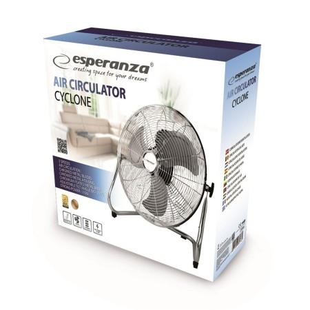 Ventilateur de Bureau Esperanza EHF006 Chrome 110 W