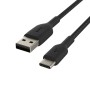 Cable USB-C a USB Belkin CAB002BT0MBK Negro 15 cm (1 unidad)