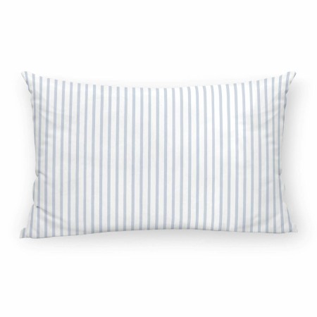 Housse de coussin Decolores Rayas Bleu 30 x 50 cm 100 % coton