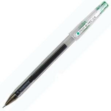 Stylo gel Pilot G-TEC-C4 Vert 0,2 mm (12 Unités)