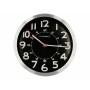 Reloj de Pared Q-Connect KF16948 Negro Ø 25 cm Metal