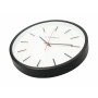 Horloge Murale Q-Connect KF16951 Ø 34,4 cm Blanc/Noir Plastique