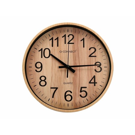 Horloge Murale Q-Connect KF16952 Ø 25,7 cm Bois