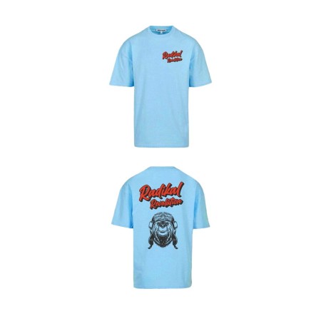 T-shirt à manches courtes homme RADIKAL Bear Bleu ciel S