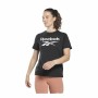 Camiseta de Manga Corta Mujer Reebok RI BL TEE HB2271 Negro (XS)