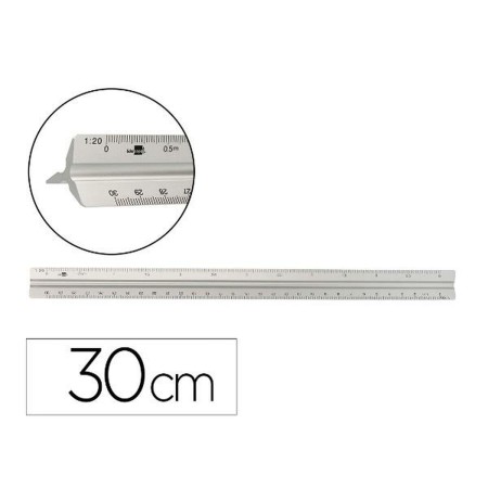 Regla Liderpapel EL01 30 cm