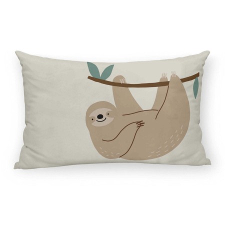 Housse de coussin Kids&Cotton Maui C Blanc 30 x 50 cm