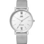 Reloj Hombre Q&Q STANDARD Blanco Gris (Ø 40 mm)