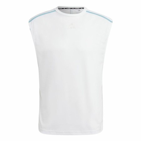 Camiseta para Hombre sin Mangas Adidas Base Blanco