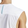 Maillot de Corps sans Manches pour Homme Adidas Base Blanc