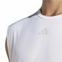 Camiseta para Hombre sin Mangas Adidas Base Blanco