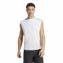 Camiseta para Hombre sin Mangas Adidas Base Blanco