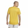 Camiseta de Manga Corta Hombre Adidas Run It Amarillo