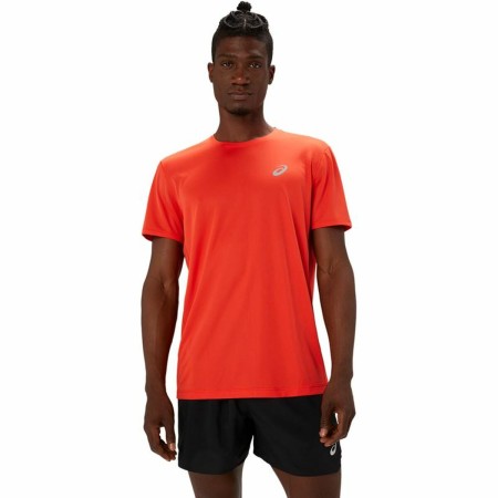 Camiseta de Manga Corta Hombre Asics Core Rojo