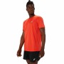 Camiseta de Manga Corta Hombre Asics Core Rojo