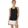 Camiseta de Tirantes Mujer Asics Court Negro