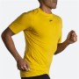 T-shirt à manches courtes homme Brooks High Point Jaune