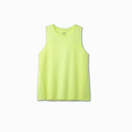 Camiseta para Mujer sin Mangas Brooks Sprint Free 2.0 Amarillo