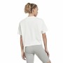 Camiseta de Manga Corta Mujer Reebok Graphic Logo Blanco