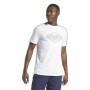 Camiseta de Manga Corta Hombre Reebok Graphic Series Blanco