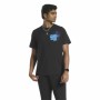 Camiseta de Manga Corta Hombre Reebok Graphic Series Negro