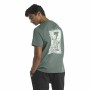 Camiseta de Manga Corta Hombre Reebok Graphic Series Verde