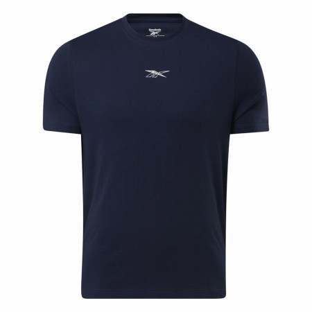 Camiseta de Manga Corta Hombre Reebok GS Tailgate Team Azul oscuro