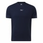 Camiseta de Manga Corta Hombre Reebok GS Tailgate Team Azul oscuro