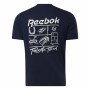 Camiseta de Manga Corta Hombre Reebok GS Tailgate Team Azul oscuro