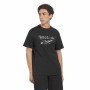 Camiseta de Manga Corta Hombre Reebok Indentity Modern Camo Negro Camuflaje