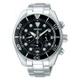 Montre Unisexe Seiko SSC757J1 Noir Argenté (Ø 44,5 mm)