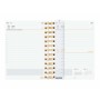 Agenda Finocam Garden Multicouleur 1/8 12 x 16,4 cm 2024-2025