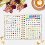 Agenda Finocam Garden Multicolor 1/8 12 x 16,4 cm 2024-2025