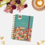 Agenda Finocam Garden Multicolor 1/8 12 x 16,4 cm 2024-2025