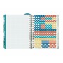 Agenda Finocam Tropic Multicolor Cuarto 15,5 x 21,2 cm 2024-2025 Docente