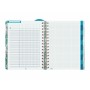 Agenda Finocam Tropic Multicolor Cuarto 15,5 x 21,2 cm 2024-2025 Docente