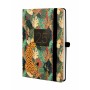 Agenda Finocam Capri Multicouleur 11,8 x 16,8 cm Jungle 2024-2025