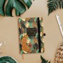 Agenda Finocam Capri Multicolor 11,8 x 16,8 cm Jungla 2024-2025